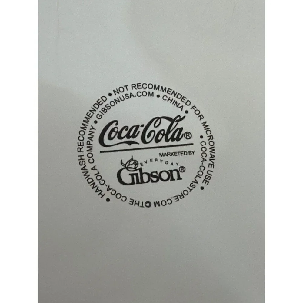 Gibson Coca Cola “ Big King Size Ice Cold “ Ceramic Canister Cookie Jar With Lid